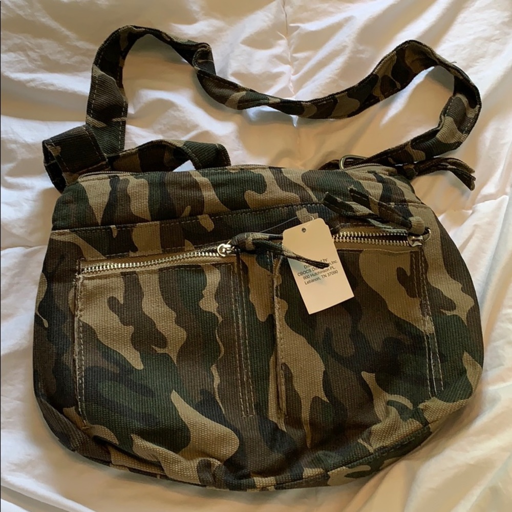 Camouflage Satchel